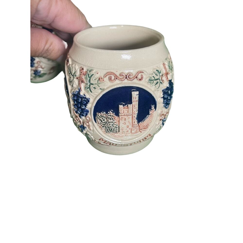 Vintage German Castle Stoneware Punchbowl/Tureen Set - Picture 6 of 8